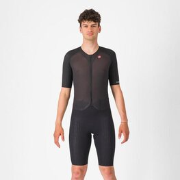 CASTELLI Salopetă de ciclism - SANREMO S SPEED SUIT - negru