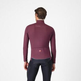 CASTELLI Jachetă termoizolantă de ciclism - ALPHA 150 - bordo