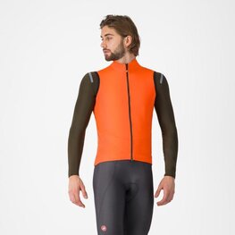 CASTELLI Vestă de ciclism - PERFETTO AIR - portocaliu