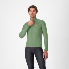 CASTELLI Jachetă termoizolantă de ciclism - COMPETIZIONE - verde