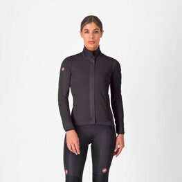 CASTELLI Jachetă termoizolantă de ciclism - ALPHA 150 W - negru