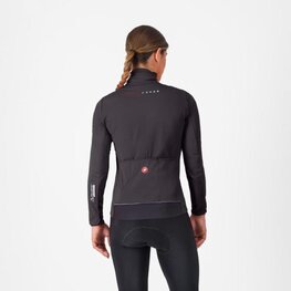 CASTELLI Jachetă termoizolantă de ciclism - ALPHA 150 W - negru