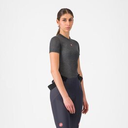 CASTELLI Tricou de ciclism cu mânecă scurtă - MEDIO BASE LAYER W - gri