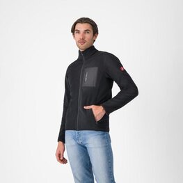 CASTELLI Hanorac - CLASSICO FLEECE - negru