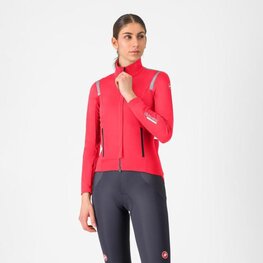 CASTELLI Jachetă termoizolantă de ciclism - PERFETTO ROS 3 W - roșu