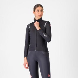CASTELLI Jachetă termoizolantă de ciclism - PERFETTO ROS 3 W - negru