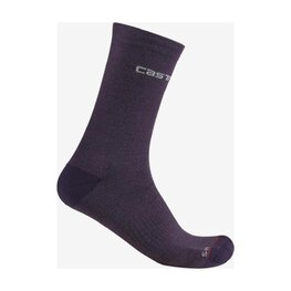 CASTELLI Șosete clasice de ciclism - DICIOTTO SOFT MERINO W - mov