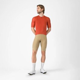 CASTELLI Tricou de ciclism cu mânecă scurtă - ESPRESSO 2 - roșu