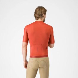 CASTELLI Tricou de ciclism cu mânecă scurtă - ESPRESSO 2 - roșu