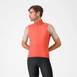 CASTELLI Vestă de ciclism - ESPRESSO 2 - roșu