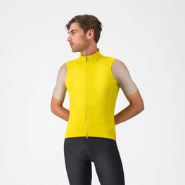 CASTELLI Vestă de ciclism - ESPRESSO 2 - galben