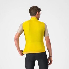 CASTELLI Vestă de ciclism - ESPRESSO 2 - galben