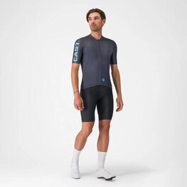 CASTELLI Tricou de ciclism cu mânecă scurtă - ENTRATA APEX - albastru