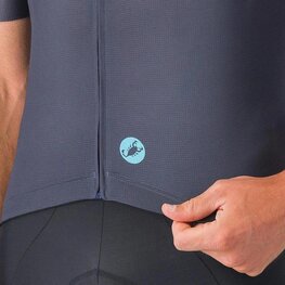 CASTELLI Tricou de ciclism cu mânecă scurtă - ENTRATA APEX - albastru