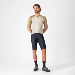 CASTELLI Tricou de ciclism cu mânecă scurtă - UNLIMITED ENDURANCE 3 - fildeş/bej