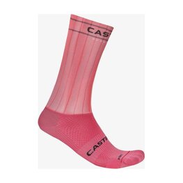 CASTELLI Șosete clasice de ciclism - FAST FEET 4 - roz