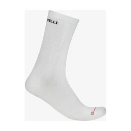 CASTELLI Șosete clasice de ciclism - AERO RACE PRO 20 - alb