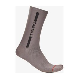CASTELLI Șosete clasice de ciclism - LINEA LOGO 15 - gri