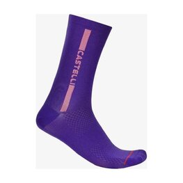 CASTELLI Șosete clasice de ciclism - LINEA LOGO 15 - mov