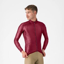CASTELLI Jachetă rezistentă la vânt de ciclism - ARIA SHELL 2 - bordo