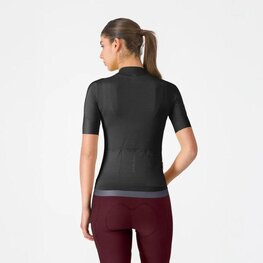 CASTELLI Tricou de ciclism cu mânecă scurtă - ESPRESSO 2 W - negru