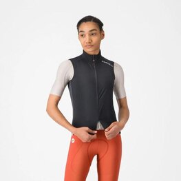CASTELLI Vestă de ciclism - ESPRESSO 2 W - negru
