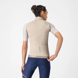 CASTELLI Vestă de ciclism - ESPRESSO 2 W - bej