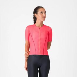 CASTELLI Tricou de ciclism cu mânecă scurtă - ANIMA FLOW - roz