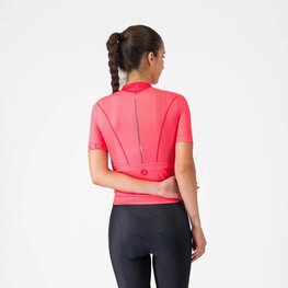 CASTELLI Tricou de ciclism cu mânecă scurtă - ANIMA FLOW - roz