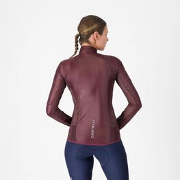 CASTELLI Jachetă rezistentă la vânt de ciclism - ARIA SHELL 2 W - bordo