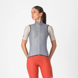 CASTELLI Vestă de ciclism - ARIA 2 W - argintiu