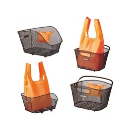 BASIL Geantă de ciclism - KEEP SHOPPER - portocaliu