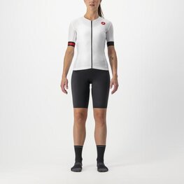 CASTELLI pantaloni scurti - PREMIO TRI W SPEED - negru