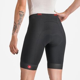 CASTELLI Pantaloni scurți de ciclism fără bretele - TRI W SHORT - negru