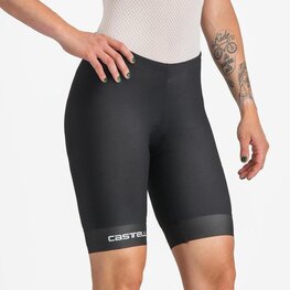 CASTELLI Pantaloni scurți de ciclism fără bretele - TRI W SHORT - negru