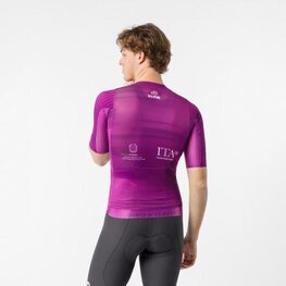 CASTELLI Tricou de ciclism cu mânecă scurtă - GIRO109 RACE 8S - ciclamen