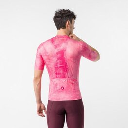 CASTELLI Tricou de ciclism cu mânecă scurtă - GIRO109 TROFEO - roz