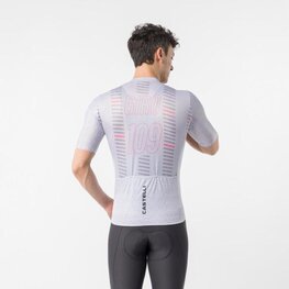 CASTELLI Tricou de ciclism cu mânecă scurtă - GIRO109 MILAN - argintiu