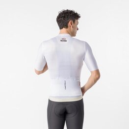 CASTELLI Tricou de ciclism cu mânecă scurtă - GIRO109 ESPRESSO 2 - alb