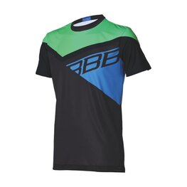 BBB Tricou de ciclism cu mânecă scurtă - GRAVITY - albastru/verde/negru
