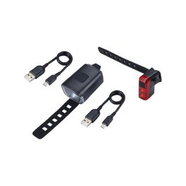 BBB set de lumini - STUD STRAP COMBO - negru