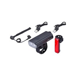 BBB set de lumini - STRIKEDUO 1600 COMBO - negru