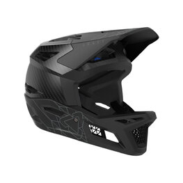 LEATT Cască de ciclism - MTB GRAVITY 6.0 CARBON - negru