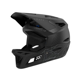 LEATT Cască de ciclism - MTB GRAVITY 6.0 CARBON - negru