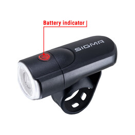 SIGMA SPORT farul din față - AURA 30 - negru