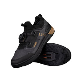 LEATT Pantofi de ciclism - HYDRADRI 5.0 PROCLIP - negru