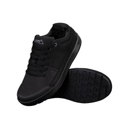 LEATT Pantofi de ciclism - FLAT 2.0 - negru