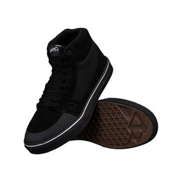 LEATT Pantofi de ciclism - FLAT 1.0 HI - negru