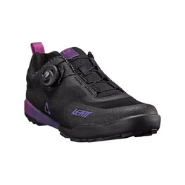 LEATT Pantofi de ciclism - PROCLIP 6.0 W - negru/mov