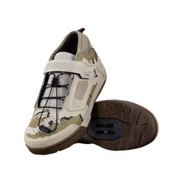 LEATT Pantofi de ciclism - CLIP 4.0 - gri/maro